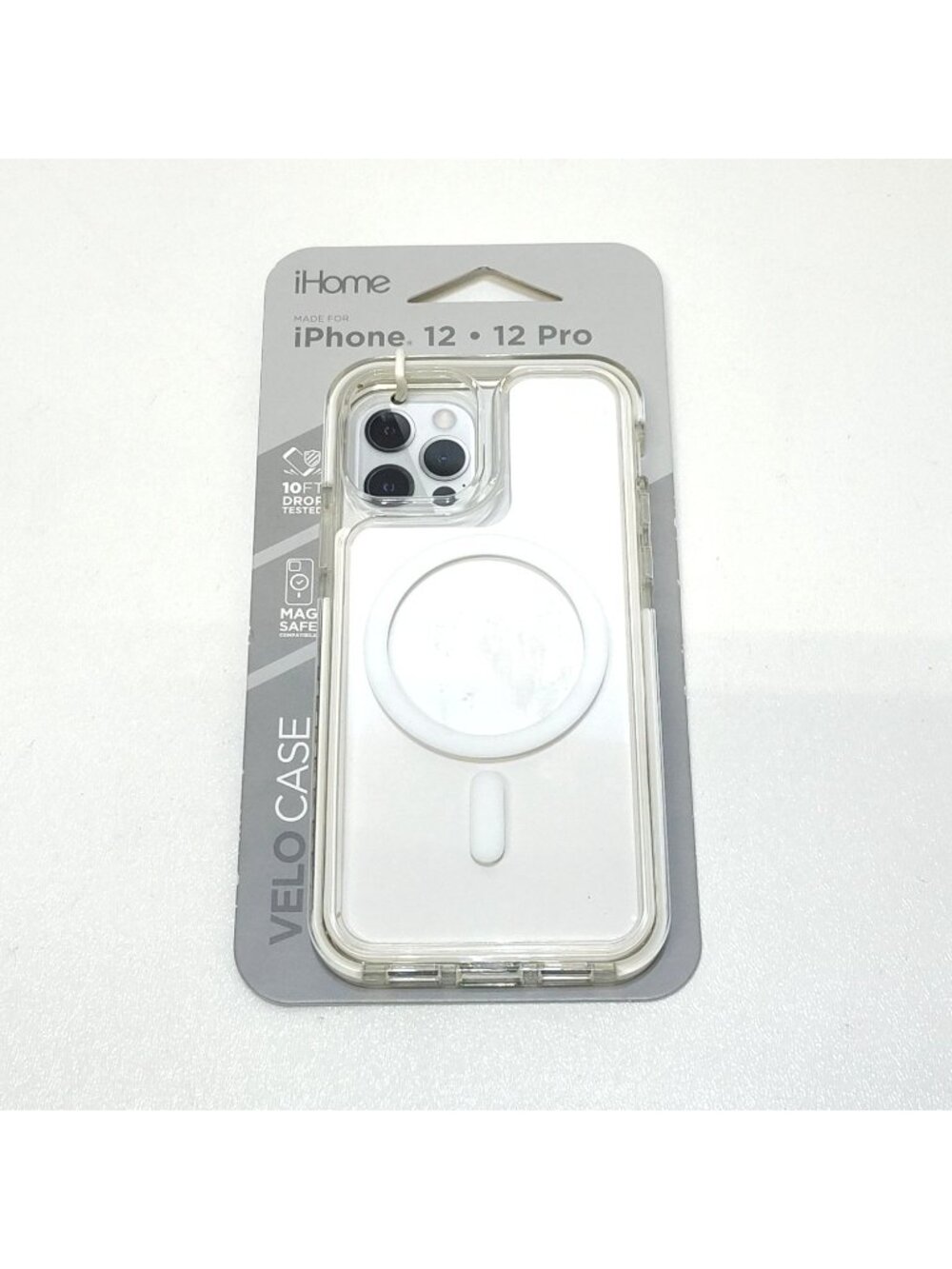 iHome Velo Case For iPhone 12 / 12 Pro MagSafe Compatible 10 Ft Drop Protection